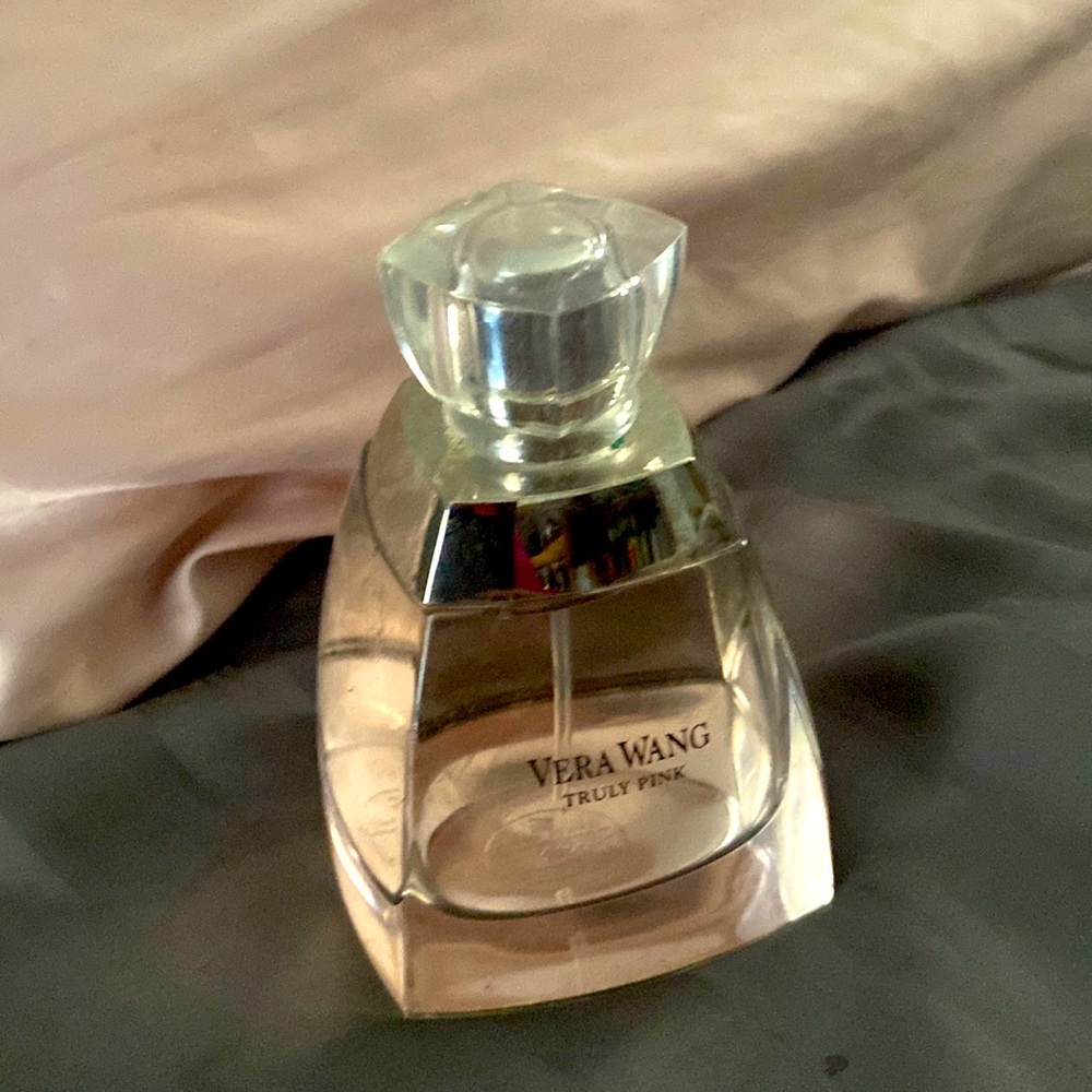 Vera Wang Truly Pink 3.4oz 100ml Perfume Best Offer like New Full Bottle